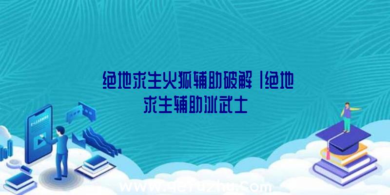 「绝地求生火狐辅助破解」|绝地求生辅助冰武士